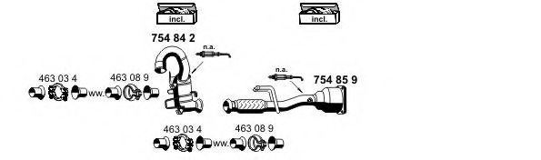 ERNST 090194 Exhaust System